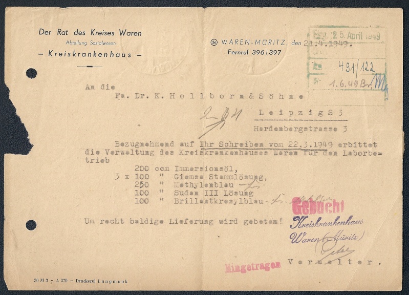 OPD Schwerin 1945 - 1952 - Seite 15 Scann923