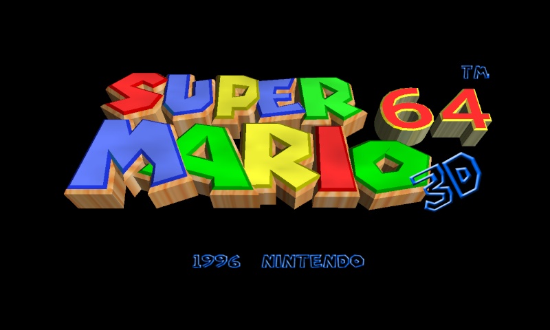 Super Mario 64 project page Logoma10