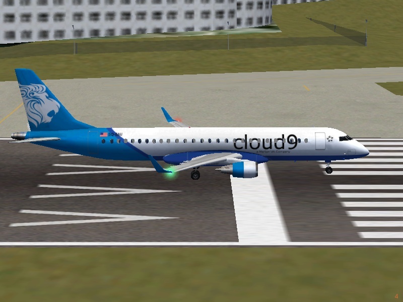 cloud9 ERJ-190's Fgfs-s13