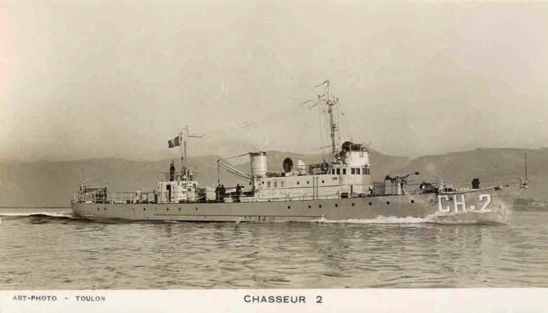 Les chasseurs de sous-marins français de 1940 Ch211
