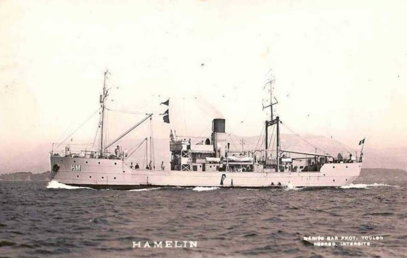 Les derniers navires du type Jacques Coeur en 1940. Hameli10