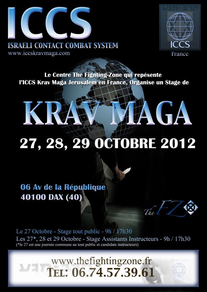 ICCS Krav maga seminaire et cours intensif 2012 France Dax  57924810