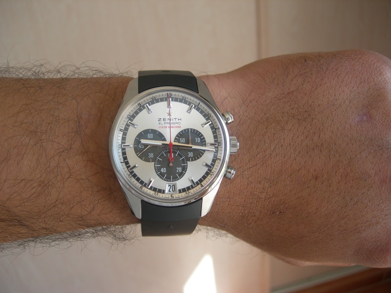 Caoutchouc, cuir ou acier sur votre Zenith ? 1612