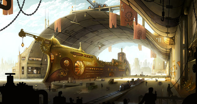 Steampunk Scenery (Most likely going to be splash screens when loading) 611