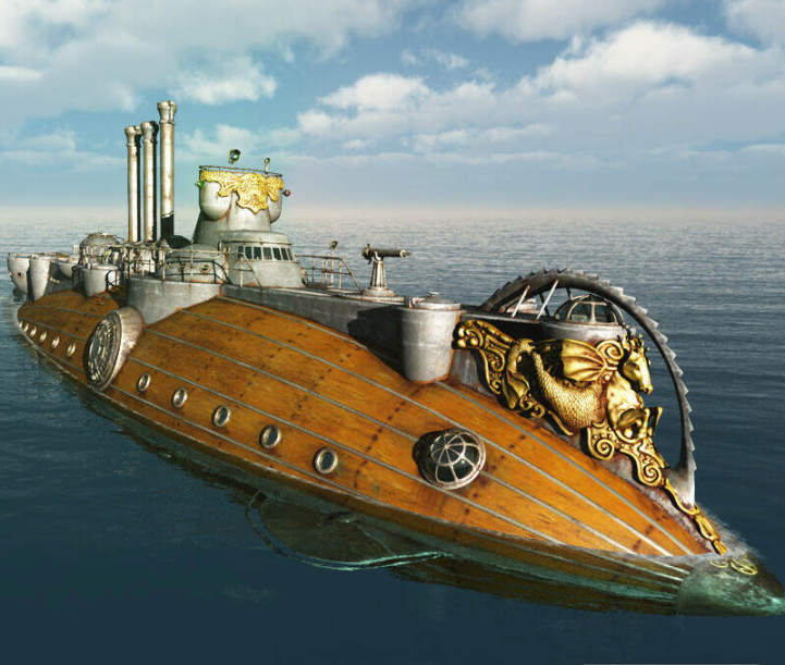 Steampunk Ships Rocham10