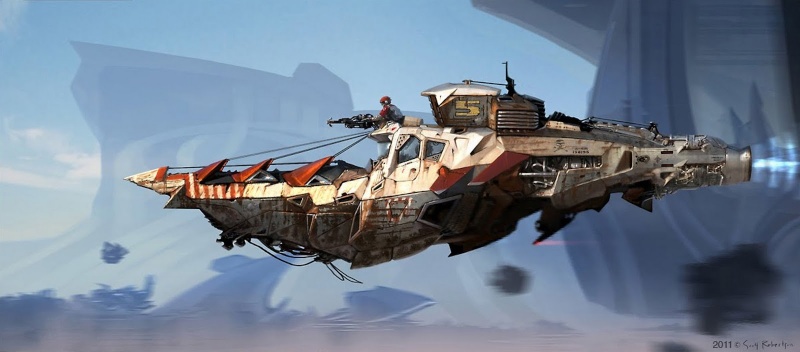 Steampunk Ships Steamp10