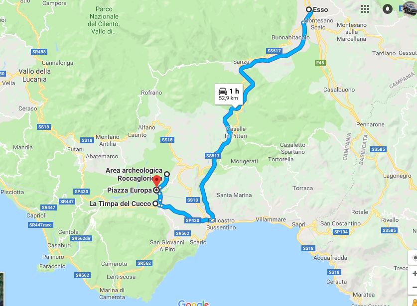 Passeggiata di inizio anno a Roccagloriosa (Sa) Percor10