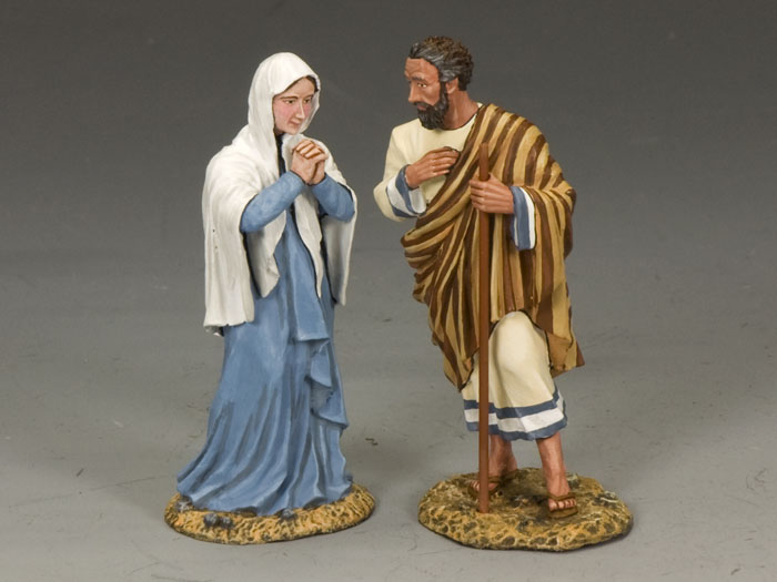 king and country,Jesus' Parents at 60 mm Loj00813