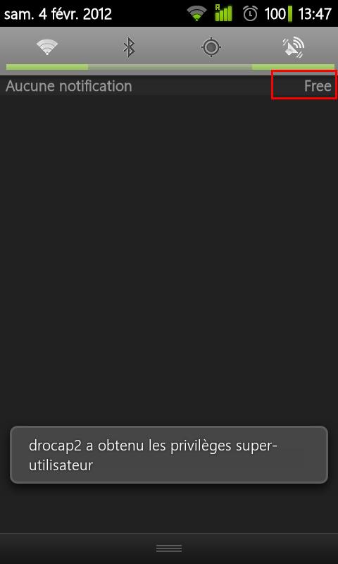 [RESOLU] screenshot sur Rom Cyanogen 7.10 Cap20111