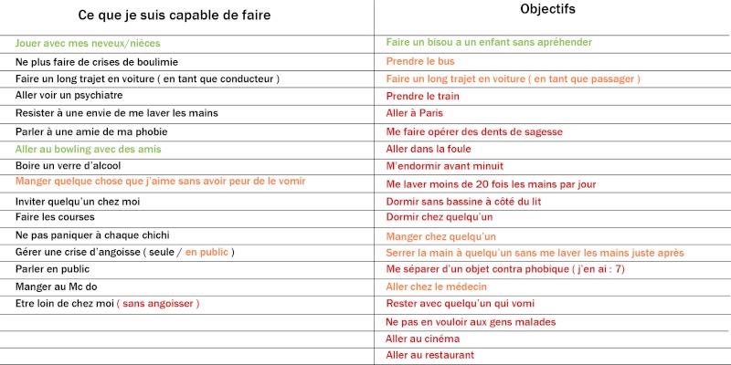 Journal des progrès et des objectifs Tablea11