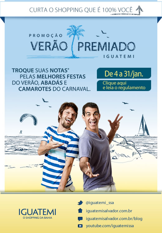 Campanha de Verão do Iguatemo Salvador! Bg11