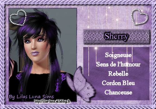 [ Créations Diverses ] Lilas Luna Sims - Page 2 Sherry10