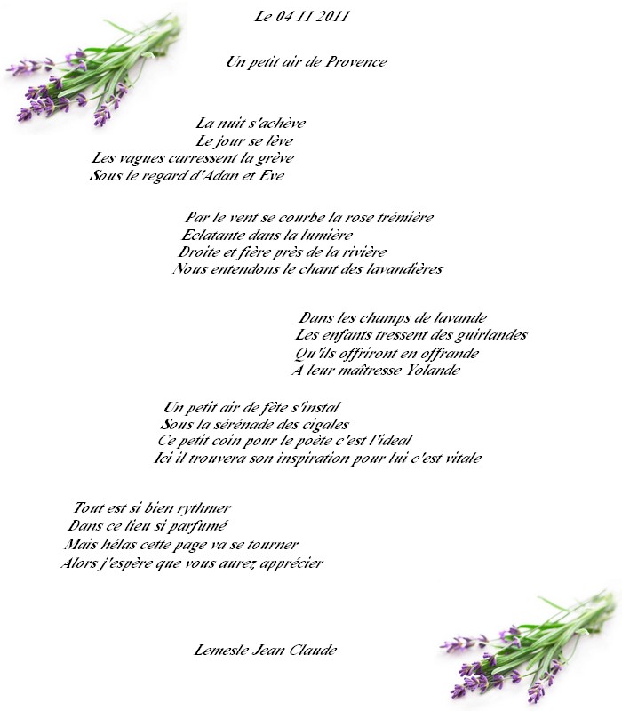 un petit air de Provence poeme de jcl Un_pet10