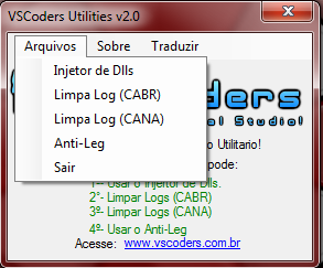 VSCoders - Utilities v2.0 (NOVO) Menu110