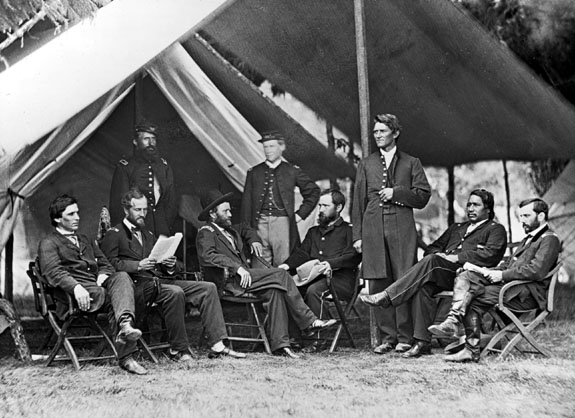 Les Amérindiens dans la guerre de sécession  Grant-10