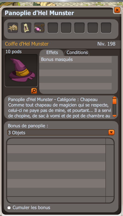 [DOFUS] Remarques et questions sur le Carnet de Bord et les Nouveautés - Page 12 Panopl13