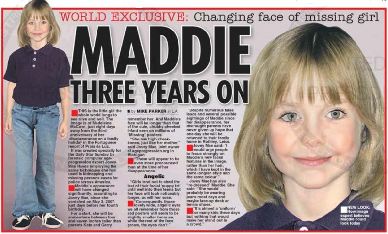 Madeleine aged 8 as US experts see her - Page 2 Sunday10