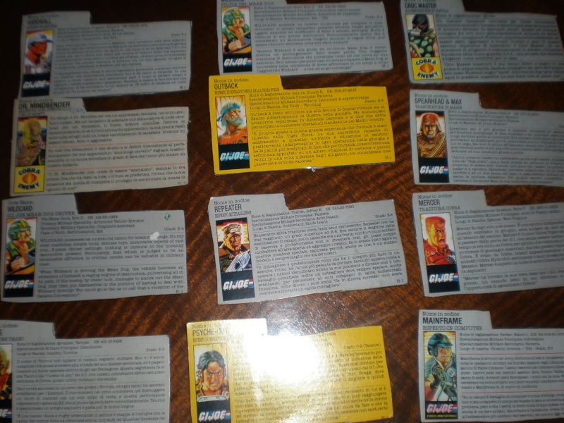SCAMBIO lotto Gi Joe A.R.A.H. completi e perfetti SOLO con Motu! P6290719