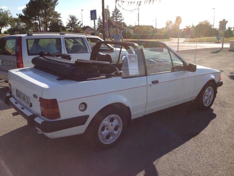 Nouveau de Bordeaux en XR3i Cabriolet Escort11