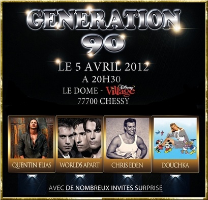 Concert Génération 90 pour les "20 ans" à Disney Village - 5 avril 2012 Concer10