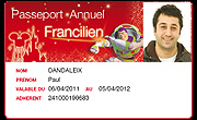 Passeport Annuel Francilien Franci10