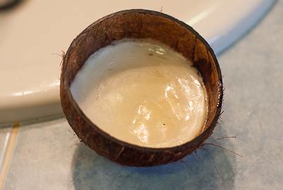 Savon à raser à la noix ... de coco (artisanal et sain ...) _igp9510