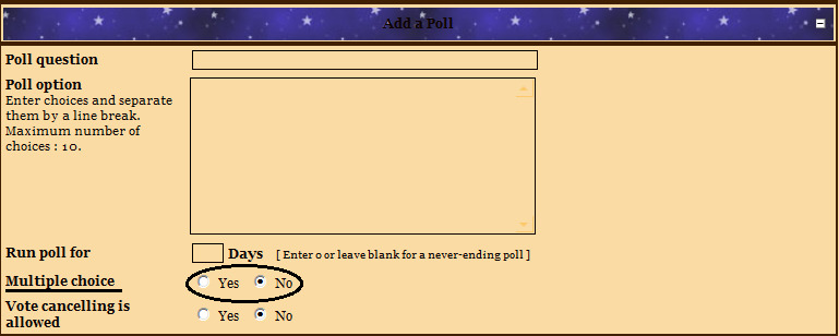 Guide to Creating a Poll Addmul10