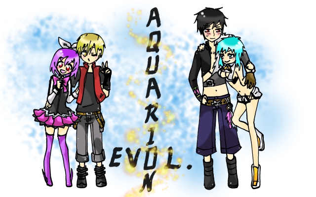 Fanarts: Vocaloid, DRRR!!, Ao no Exorcist et Aquarion Evol! :D Aquari10