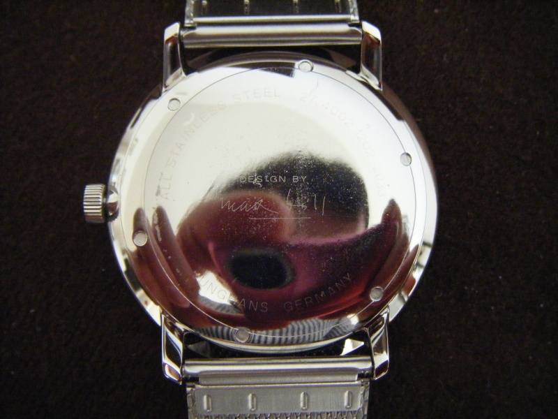Présentation de ma nouvelle Junghans automatic, bracelet mailles milanese Dscf0215
