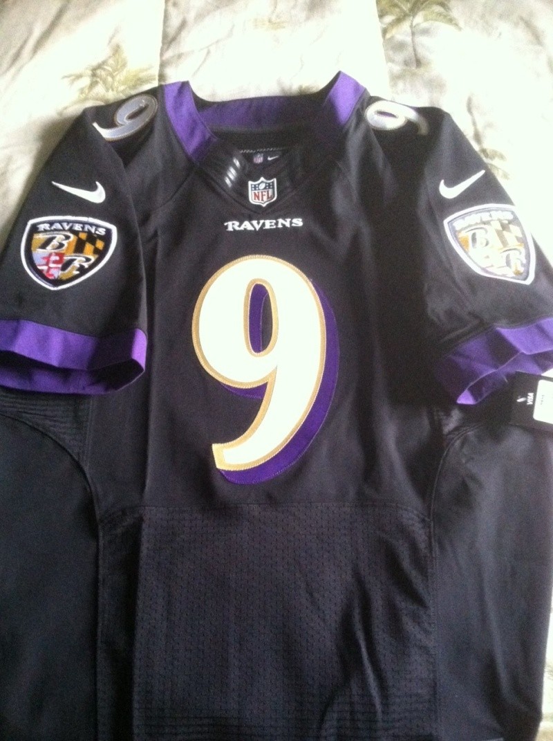 Ravens Black Nike Elite Justin Tucker Image_10