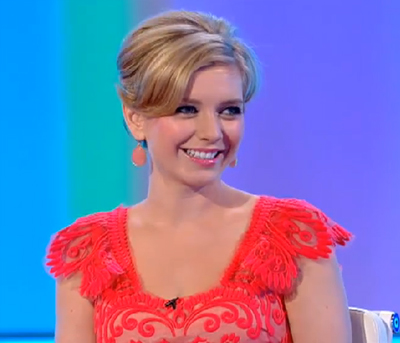 Rachel Riley on 8 Out Of Ten Cats 311