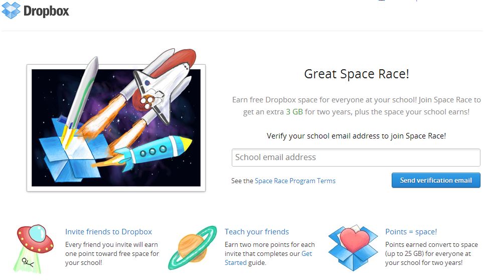 Dropbox khuyến mãi cho giáo dục Km_110