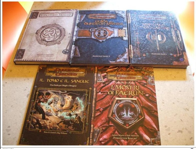 scambio manuali DUNGEONS & DRAGONS 4510