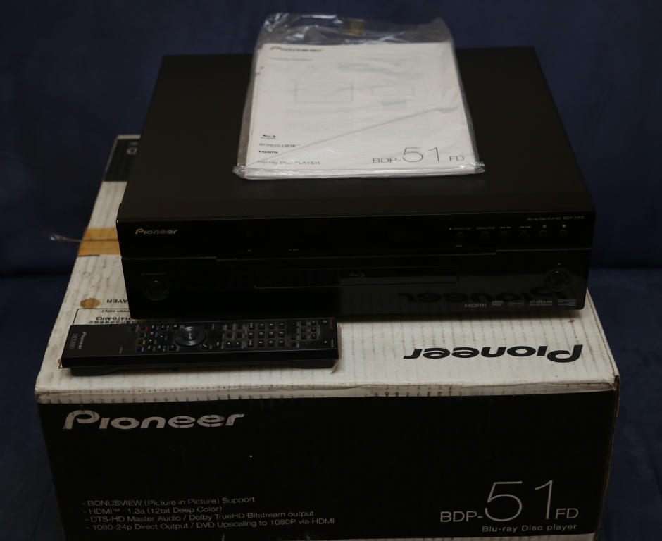 Pioneer Blu-ray Disc Player BDP-51FD (SOLD) Front13