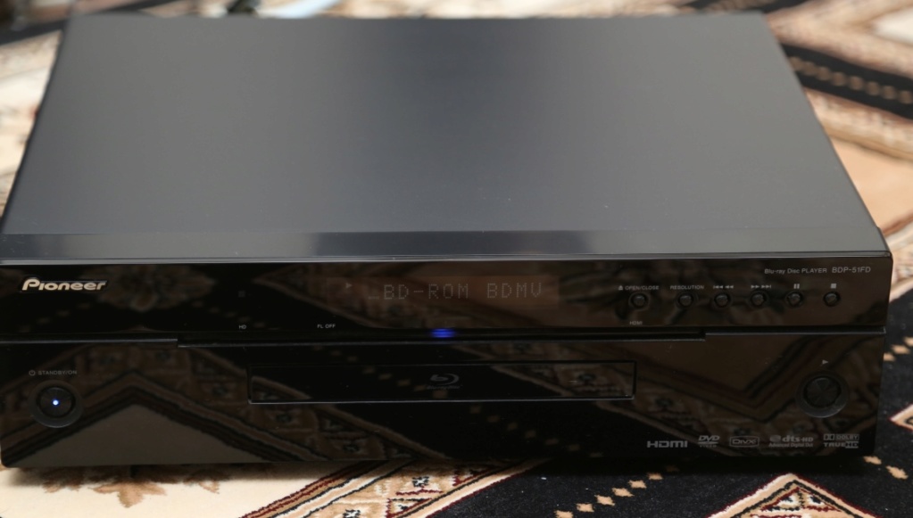 Pioneer Blu-ray Disc Player BDP-51FD (SOLD) Playin10