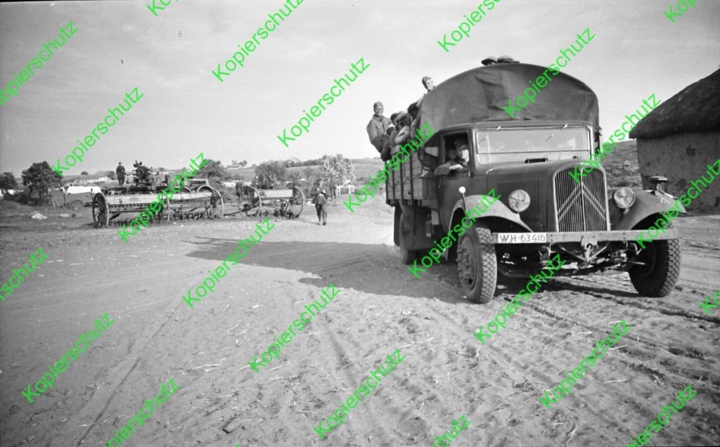 Camions CITROËN dans la Wehrmacht 45-410