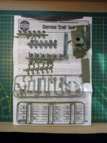  [ Airfix ]      Sherman Crab Tank  02-08-10