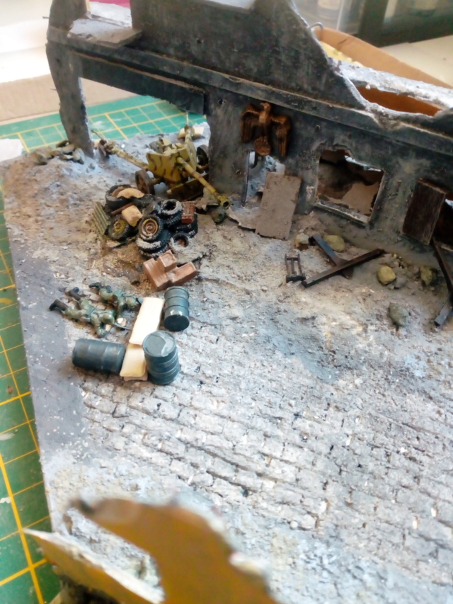 Berlin 1945 -- 1/72 -- Pak 40 Revell et Js 2 Italeri 19-03-13