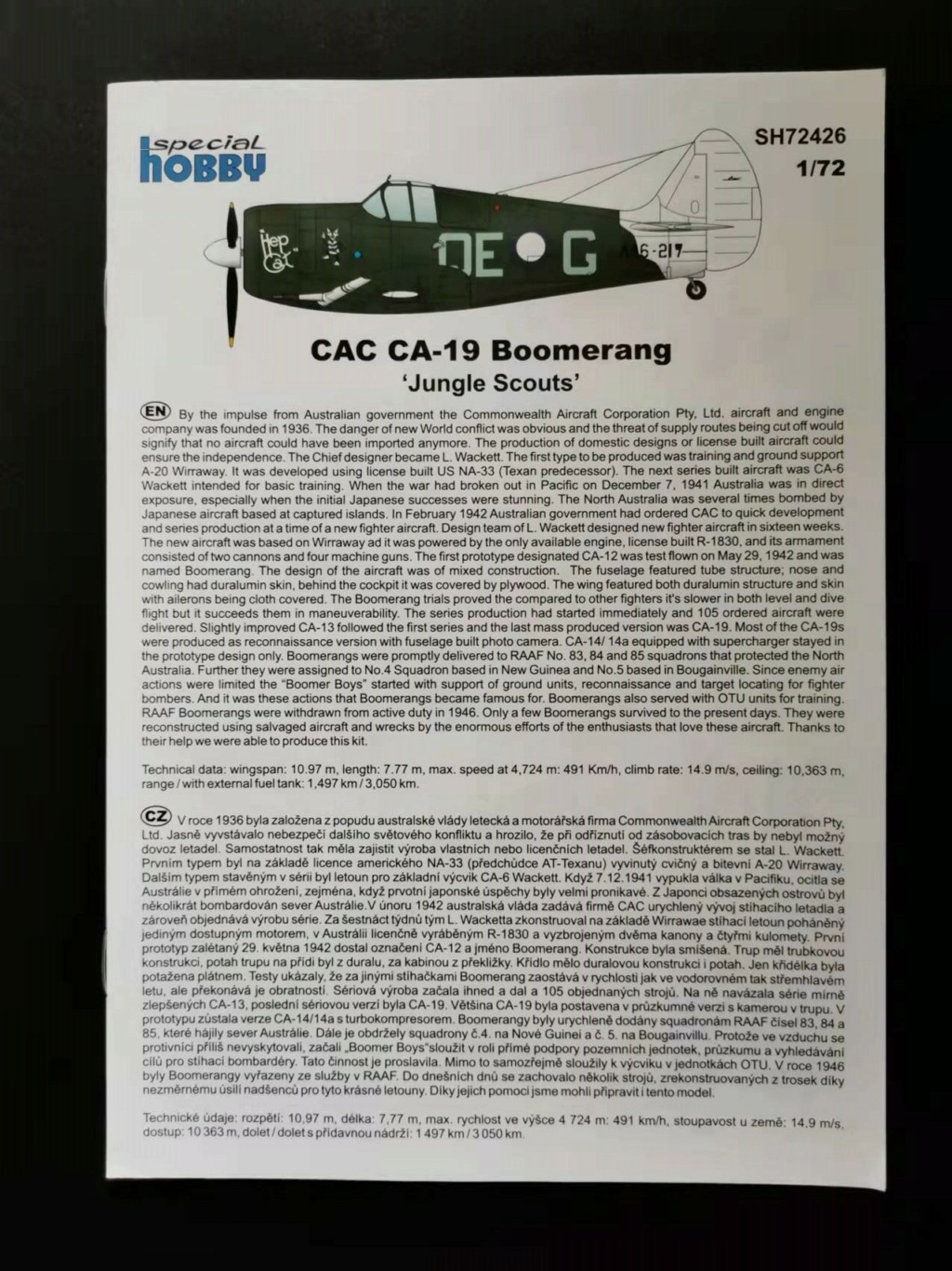 CAC CA-19 Boomerang "Jungle Scouts" Wecha386