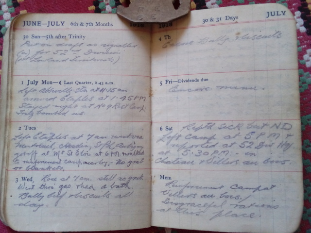 Regimental diary of a "Signaller". 20200191