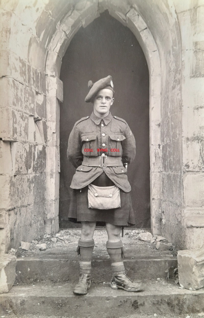 George H. of the Gordon Highlanders , from Templeuve to Arras... 20230434