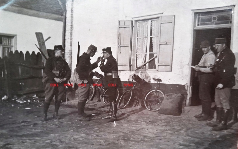 5eme groupe chasseurs cyclistes, Hersin, Avril 1915. 20230842