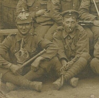 1/4th Glosters Regt D Coy after 17 to 26 July 1916. 222310