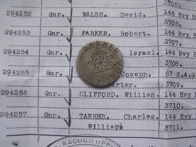 Les plaques d'identité du Commonwealth (Dog Tags) Dscf1398