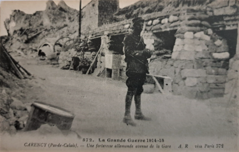 Batallionsunterstand Abschnittskomander..., Carency, 9 mai 1915. S-l16014