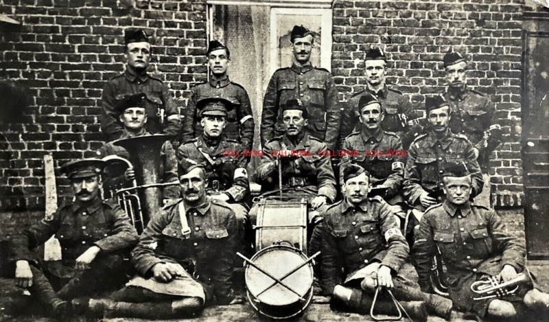 1st "Black Watch" band, Allouagne, May 1915.  S-l16326