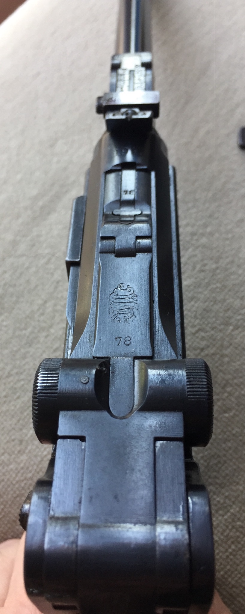 Luger LP 08 DWM 1917 étui et accessoires 60d2a910