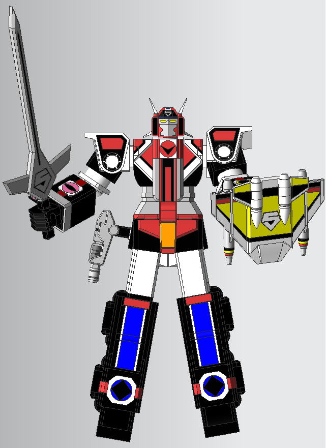 3D Custom : Hikari Sentai Maskman (V1) Gf10