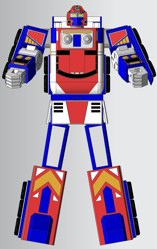 3D Custom : Hikari Sentai Maskman (V1) Gr10