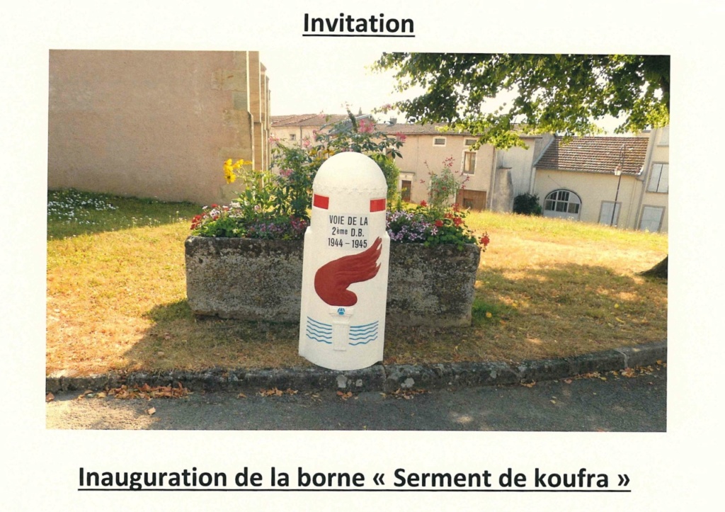 Borne du serment de Koufra: REMONCOURT (88) Invita11